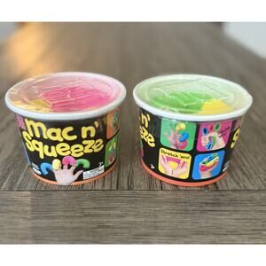 Schylling NeeDoh Mac N' Squeeze Novelty Sensory Fidget Stress Relief Toy